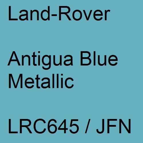 Land-Rover, Antigua Blue Metallic, LRC645 / JFN.